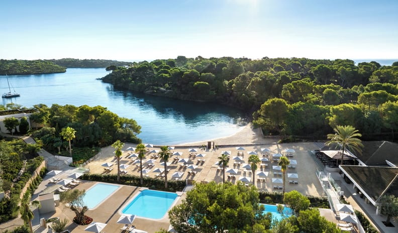 Ikos Porto Petro, Beach Club Area Aerial